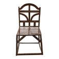 Unique One of a Kind - Industrial Outdoor Chair - Distressed Rust Effect - Metal