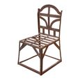 Unique One of a Kind - Industrial Outdoor Chair - Distressed Rust Effect - Metal