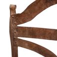 Unique One of a Kind - Industrial Outdoor Chair - Distressed Rust Effect - Metal