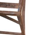 Unique One of a Kind - Industrial Outdoor Chair - Distressed Rust Effect - Metal