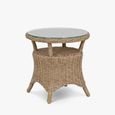 Brayford Outdoor Side Table Natural Rattan