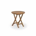 Radley Outdoor Folding Bistro Table Antique Wash Teak Wood