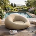 Donut Outdoor Round Day Bed - Beige - Polypropylene
