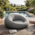 Donut Outdoor Round Day Bed - Grey - Polypropylene