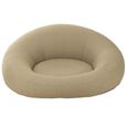 Donut Outdoor Round Day Bed - Beige - Polypropylene
