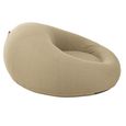 Donut Outdoor Round Day Bed - Beige - Polypropylene