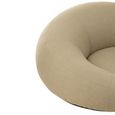 Donut Outdoor Round Day Bed - Beige - Polypropylene