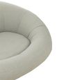 Donut Outdoor Round Day Bed - Grey - Polypropylene