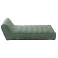 Helene Outdoor Day Bed Lounger - Green - Polypropylene