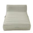 Helene Outdoor Day Bed Lounger - Grey - Polypropylene