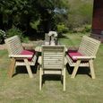 Ergo Garden Set - 8 Seater - Redwood
