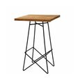 Belfort Teak Wood Bar Table thumbnail 2