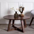 San Marino Waterdrop - Teak Wood & Glass
