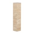 Vespin Column - Hexagon - Beige - Travertine
