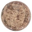 Mayah Column - Round - Beige - Metal