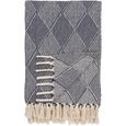 Izmir Blue Fabric Throw thumbnail 2