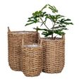 Set of 3 Huelva Basket Seagrass Natural Decor thumbnail 3
