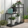 Novogratz Weston Plant Stand - Black Oak - 1970335COMNUK