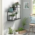 Novogratz Weston Plant Stand - Black Oak - 1970335COMNUK