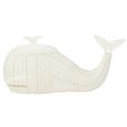 Whale Storage Basket - White - Synthetic