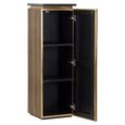 Ironville Brass Ribbed 1 Door Column Pedestal