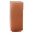 Clair Column - Square - Mocha Mousse - Metal