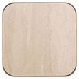 Claridge Column - Square - Antique Gold - Glass and Metal