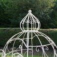 Clearance - Cinderella Outdoor Carriage - White Metal - Resin - FSS17418