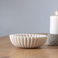 Resin Bowl Beige Decor thumbnail