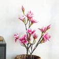 Rosa Magnolia Green and Pink Plastic Tree Decor thumbnail