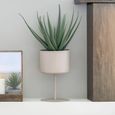 Trofa Flower Stand - Sand Metal