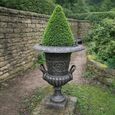 Garden Urn Bronze Metal Decor thumbnail