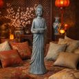 Outdoor Statue Buddha Standing Stone thumbnail