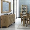 Turin Light Oak Landscape Mirror