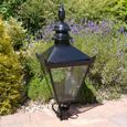 Outdoor Lamp - Black - Metal