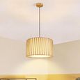 Burgh Pendant Light - Brass Glass - Drum