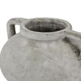 Clearance - Athena White Ceramic Stone Pelike Pot - A260