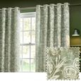 Clearance - Wylder Bengal Sage Eyelet Curtains - FSS16169