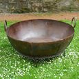 Garden Kadai - Giant - Bronze Metal