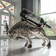 Bull Bottle Holder - Metal - Set of 2