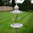 Garden Bird Feeder - Metal - Set of 2