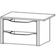 Orange Compartment Interior - 2 Drawer - 67.5cm Width