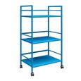 Novogratz Cache Rolling Cart - Blue - 7741810COMNUK