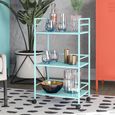 Novogratz Cache Rolling Cart - Mint - 7741811COMNUK