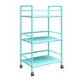 Novogratz Cache Rolling Cart - Mint - 7741811COMNUK