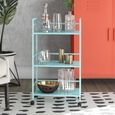 Novogratz Cache Rolling Cart - Mint - 7741811COMNUK