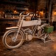 Grey Metal Motorcycle Style Bar Unit thumbnail