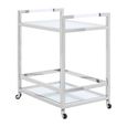 Vogue Butler Trolley - Glass and Chrome