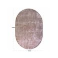 Nilla Carpet - Oval - Beige - Fabric - 220cm x 320cm