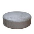 Arc Fabric Round Footstool - Colours Available thumbnail 2